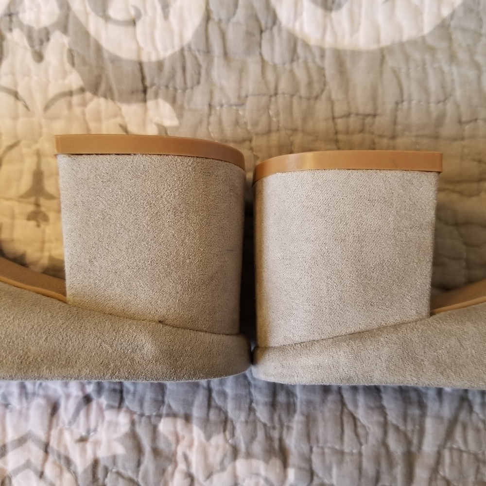 Qupid NWT Vegan Suede Slip On Mule 6 - Picture 7 of 9